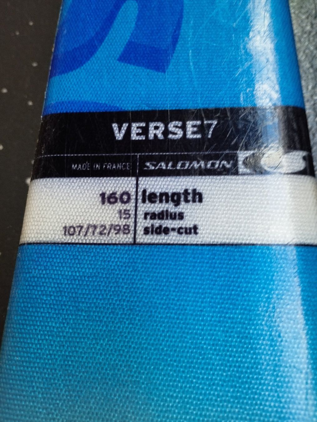 Salomon Skis: SALOMON Verse 7 Ski – Gebraucht aus Schübelbach von Restwert_Schubelbach 6