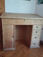 Bureau écritoire ancien sapin