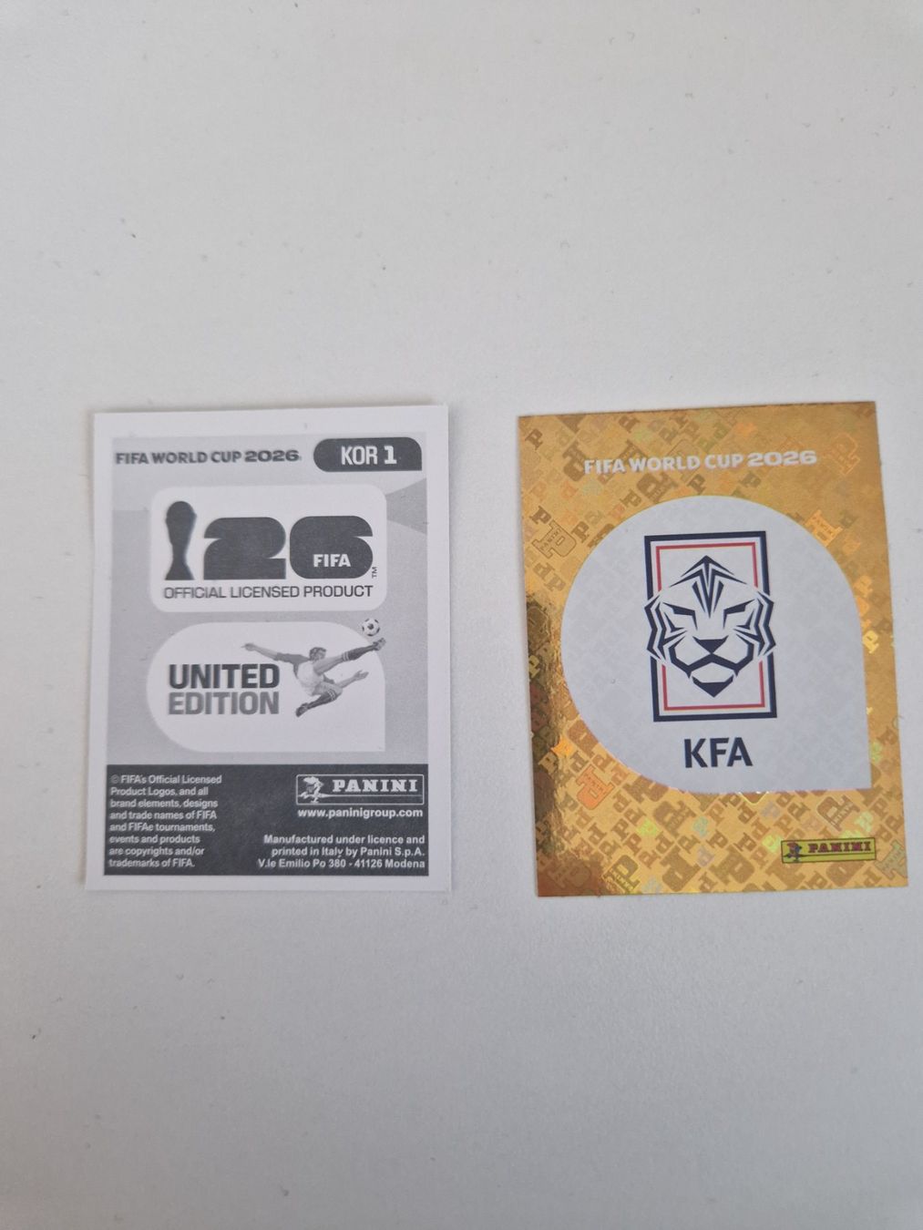 Panini Sammelbilder & Trading cards: Panini Sticker KOR1 – Neu (gemäss Beschreibung) aus Stüsslingen von white_angel86