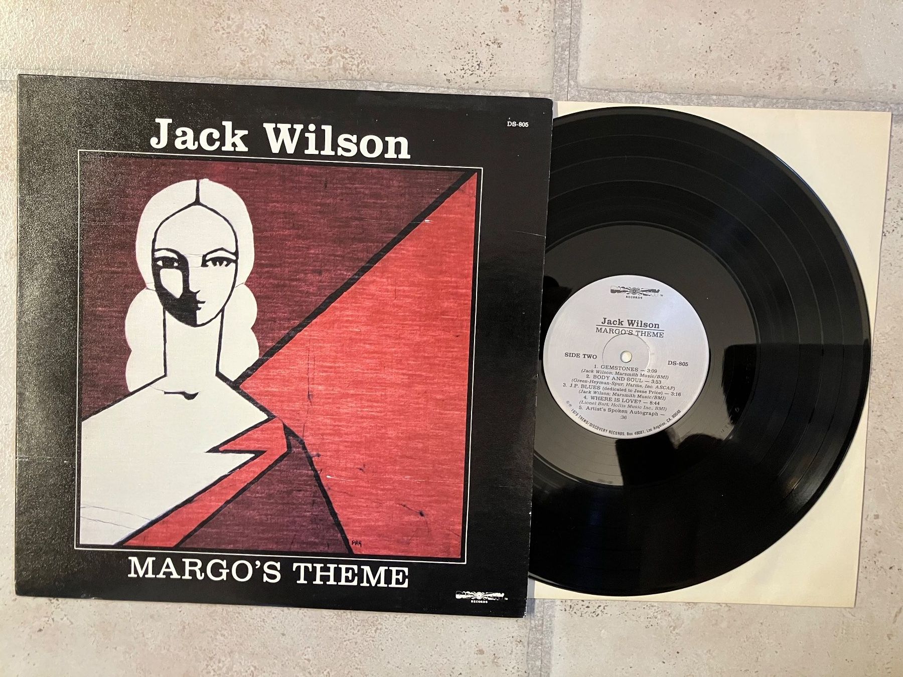 Dischi in vinile: Jack Wilson - Margo's Theme, Jazz Vinyl – Usato da Widen venduto da DexterGordon