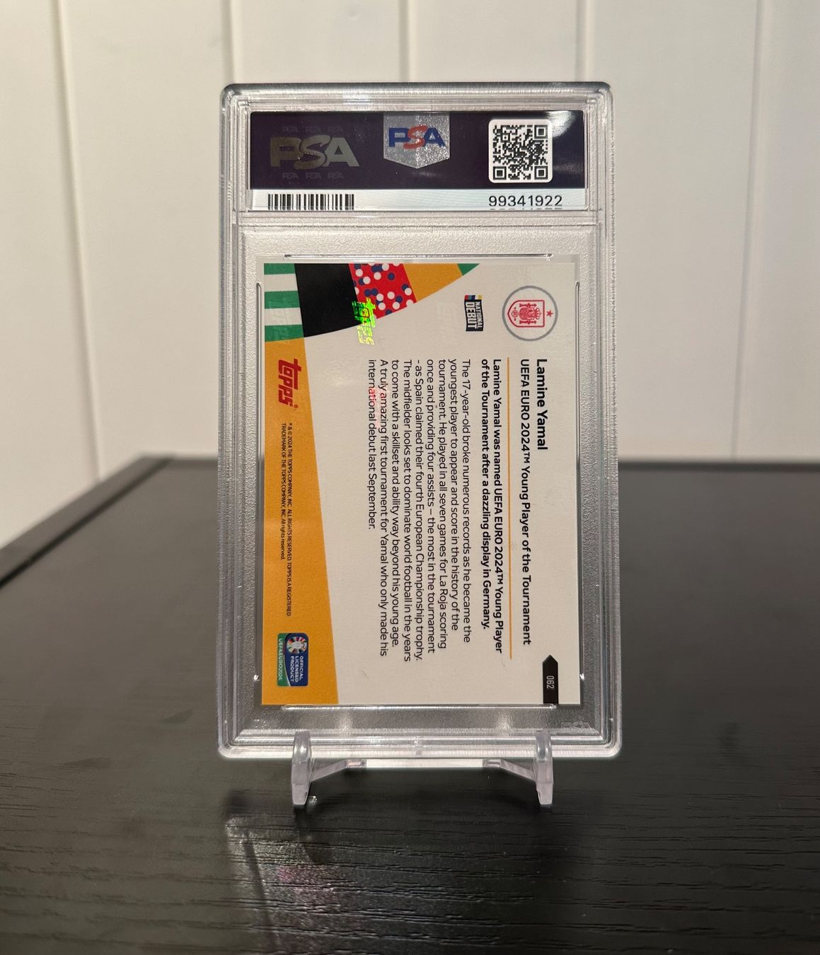 Topps Carte collezionabili: TOPPS NOW / LAMINE YAMAL PSA 10 – Nuovo (secondo la descrizione) da Unterstammheim venduto da Robin059 1