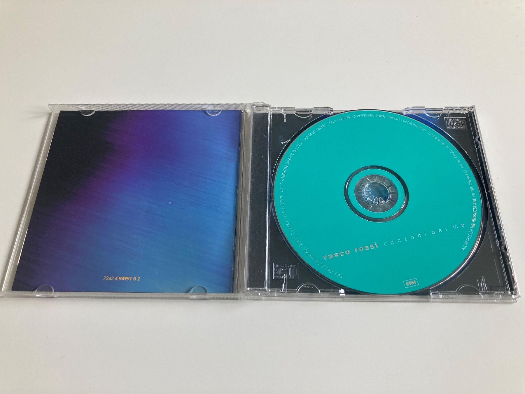 CD: Vasco Rossi - Canzoni Per Me - CD – Usato da Biel/Bienne venduto da almercaa 1