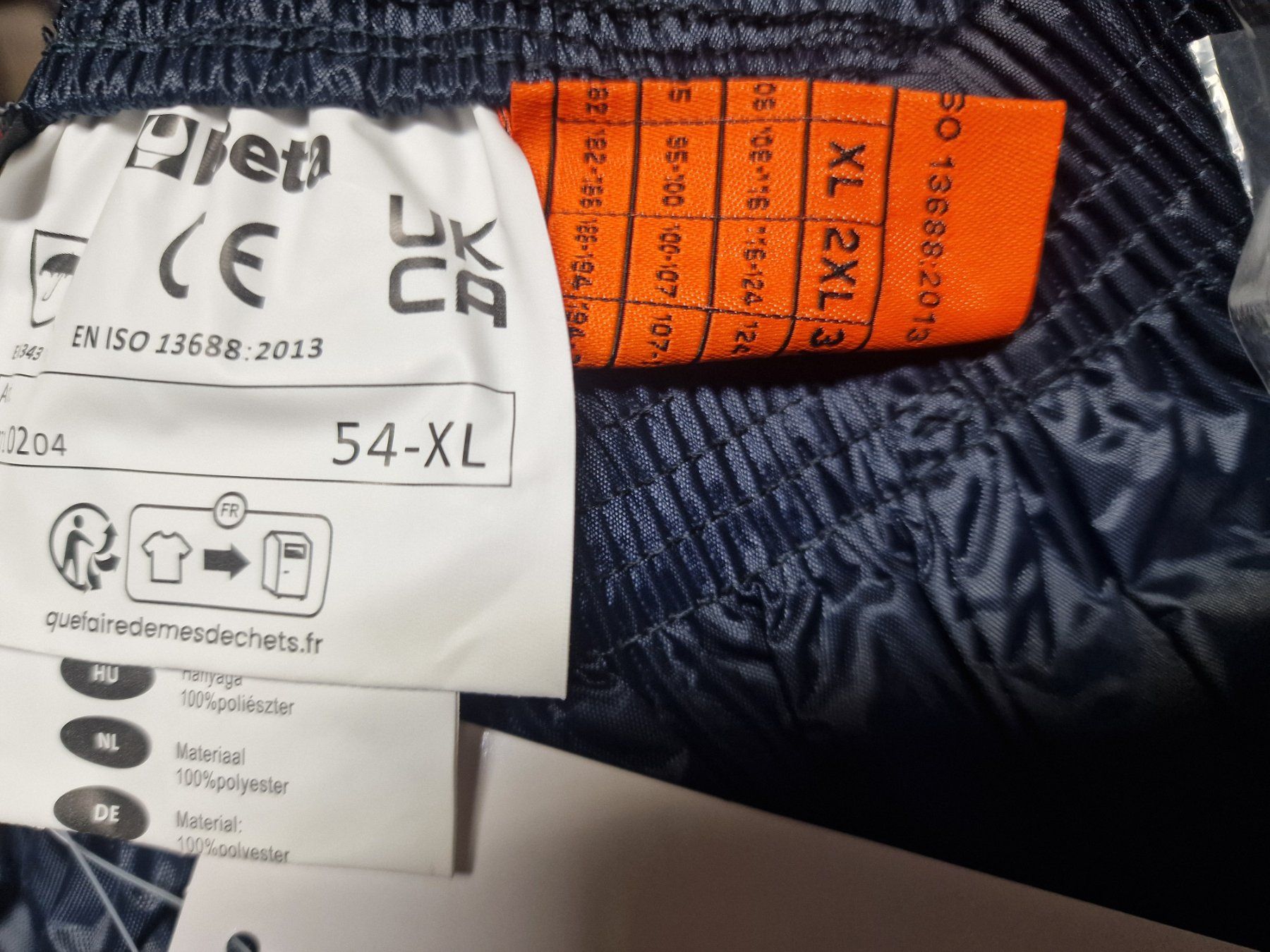 Pantaloni: Regenbundhose Beta 7971B  Gr. XL – Nuovo e nell'imballaggio originale da Uerkheim venduto da Kaufoption 2