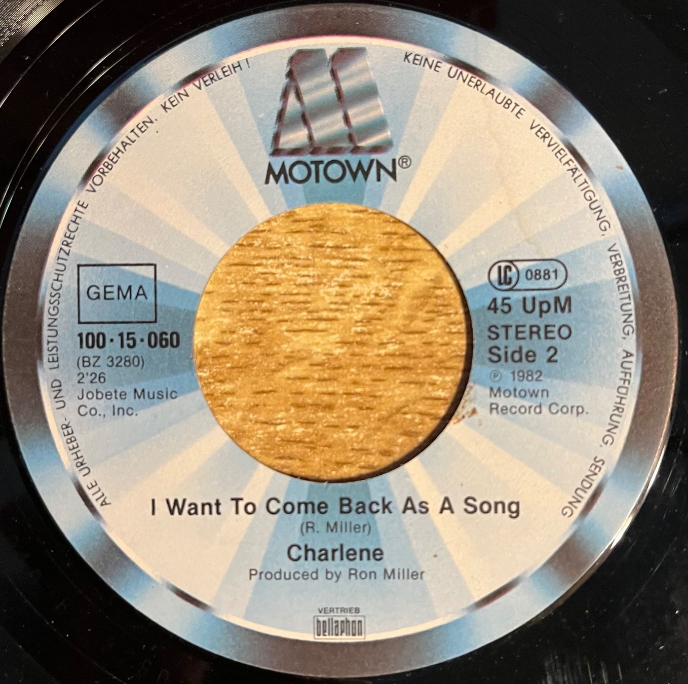 Schallplatten: CHARLENE & STEVIE WONDER - USED TO BE – Gebraucht aus Bussigny von vinyl-pas-cher 3