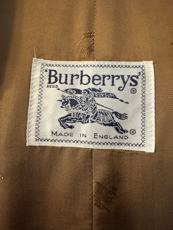 Vintage Burberry Mantel Kamelhaar