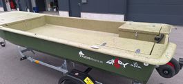 neu & lagernd Shark 460 Ruderboot Angelboot GFK Boot