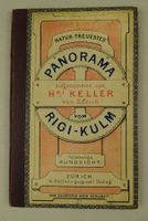 PANORAMA VOM RIGI KULM, HEINRICH KELLER, LITHOGRAPHIE
