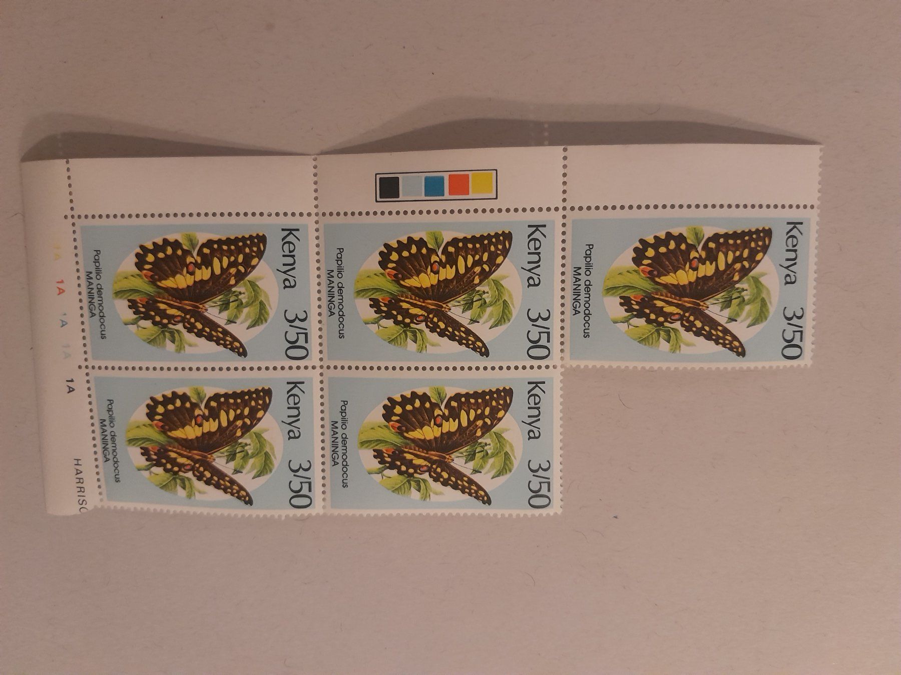 Tutti i francobolli: Kenya timbres papillon – Nuovo (secondo la descrizione) da Marly venduto da globetrotter1723