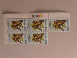 Kenya timbres papillon