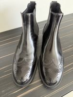 TOD’S Chelsea Boots Herren Gr. 8½ / ca. 43 – Leder schwarz 