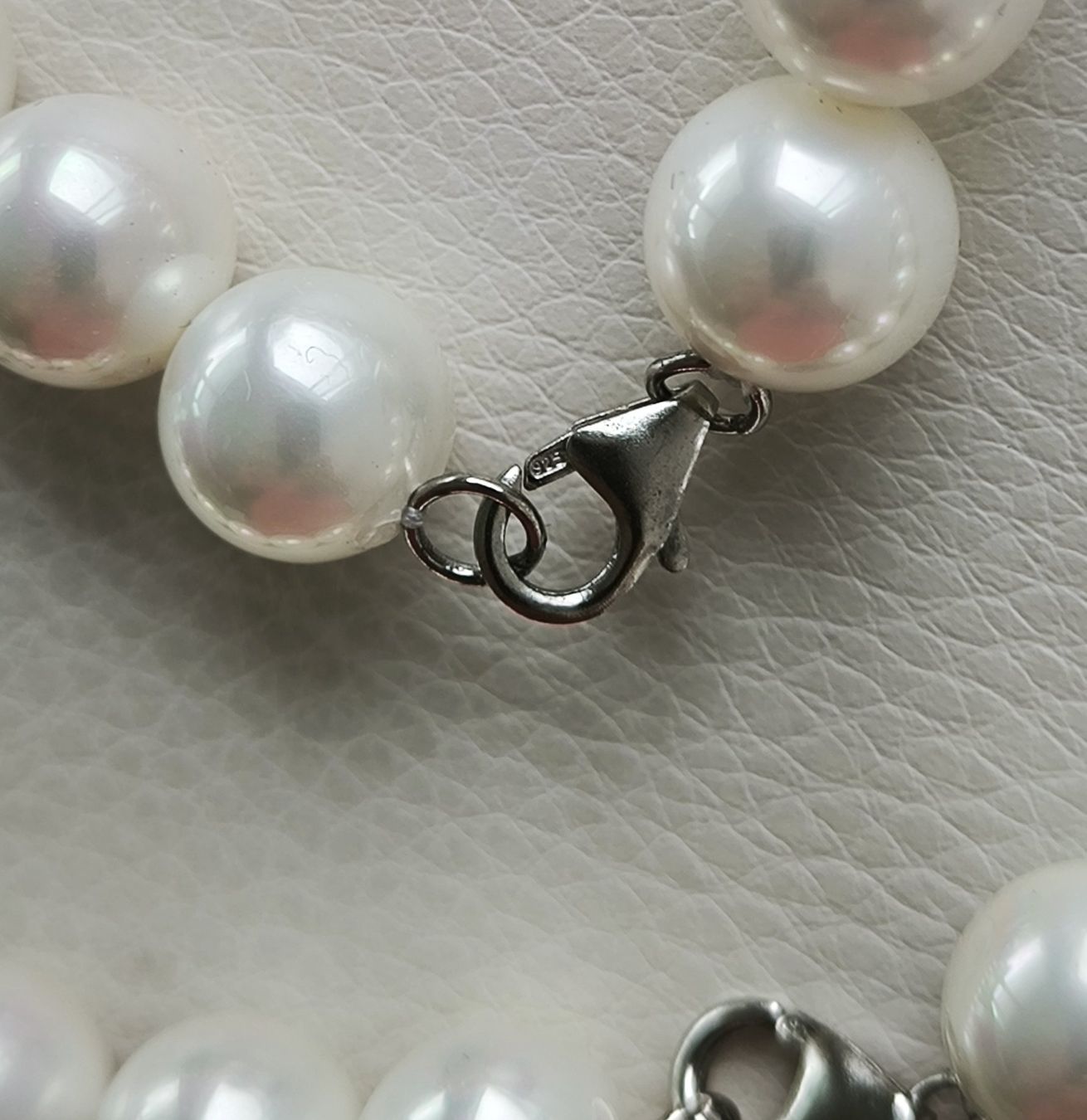 Perle (finte): Muschelkernperlen Set – 10 mm – Nuovo (secondo la descrizione) da Miège venduto da gitarro68 2