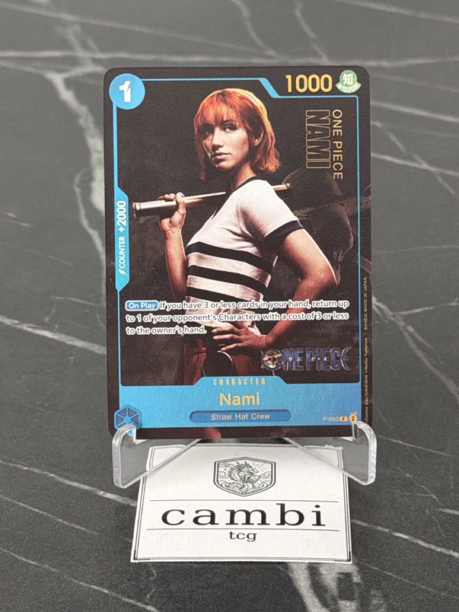 Bandai Sammelbilder & Trading cards: One Piece P-053 Nami, Englisch – Neu (gemäss Beschreibung) aus St. Gallen von cambitcg