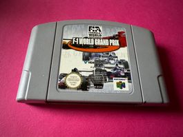 F1 WORLD GRAND PRIX SPIEL FÜR NINTENDO 64