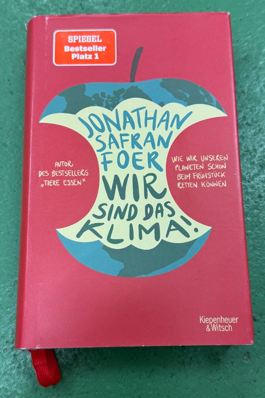 Libri: Jonathan Safran Foer: Wir sind das Klima! – Usato da Basel venduto da Ostschweiz06