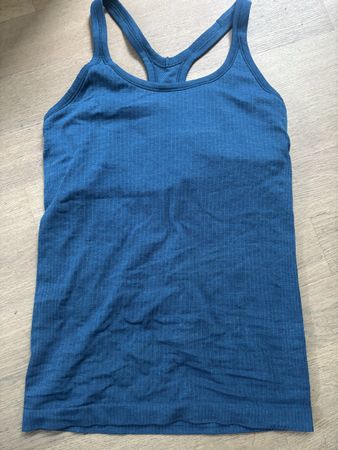 Damen Tanktop  Lululemon blau Grösse 8