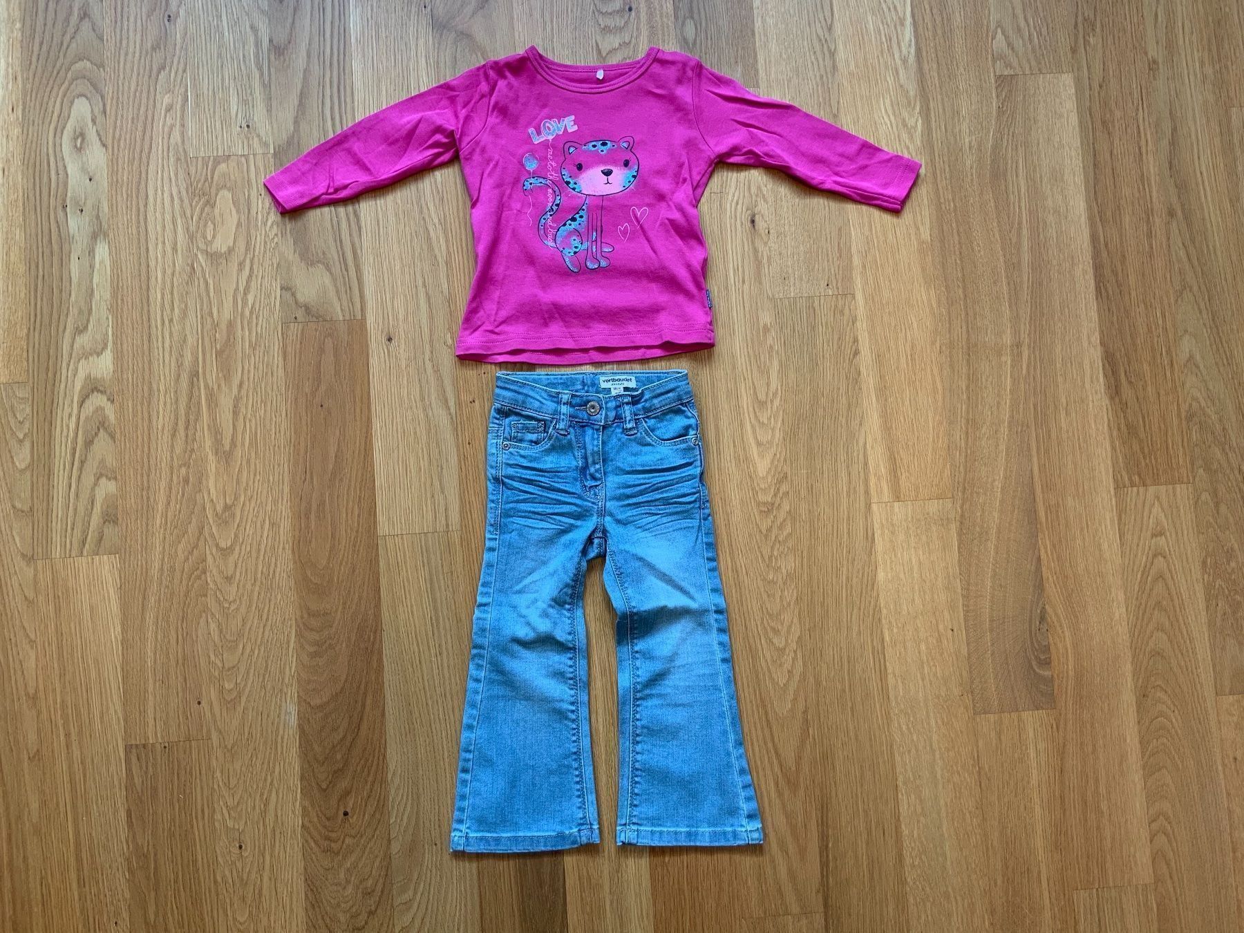 Vertbaudet Lotti & Set di vestiti: Kleiderset für Mädchen Gr. 86 – Usato da Niederstetten venduto da Elmar77