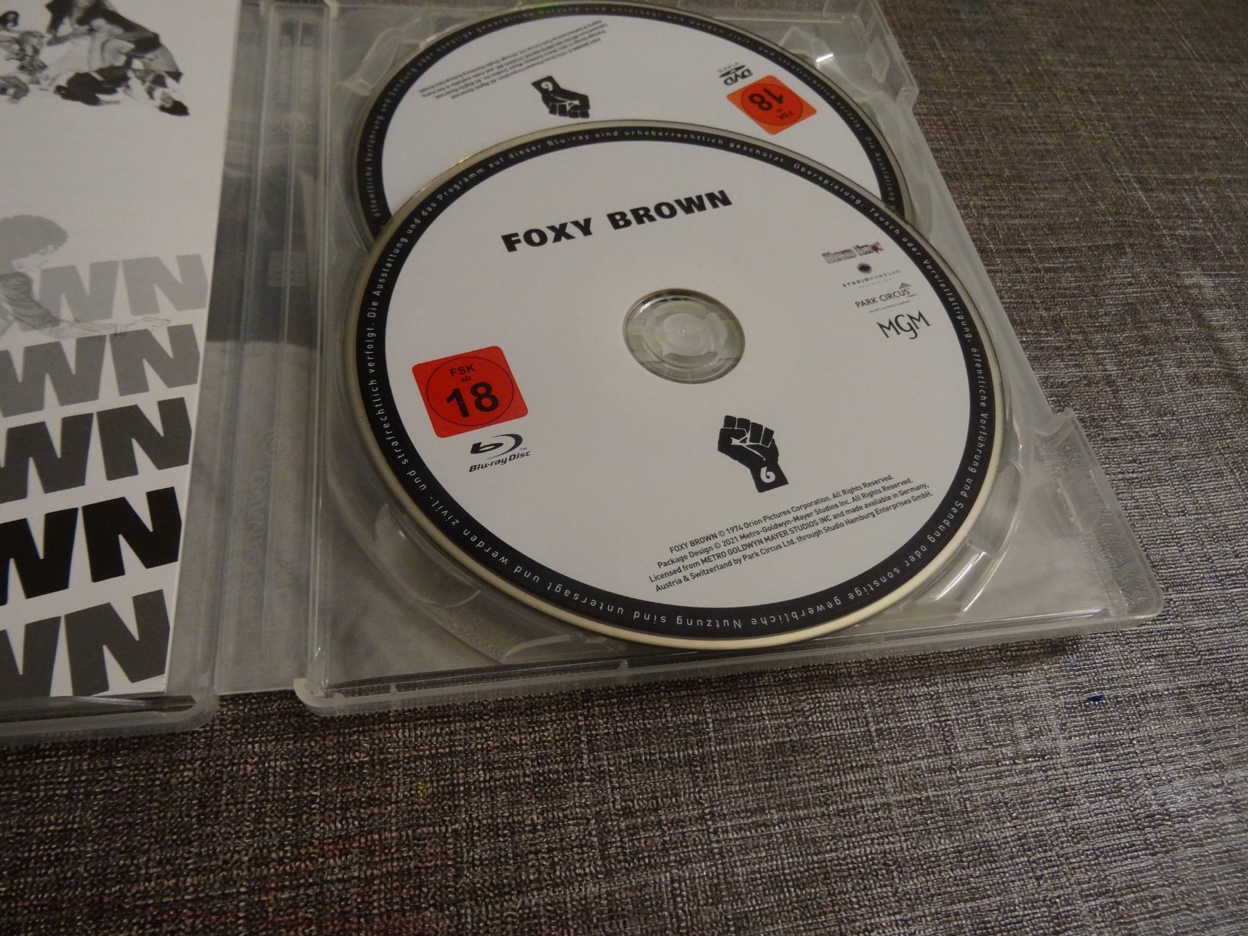 Tutti i DVDs: Blu-ray Foxy Brown Black Cinema Collection – Usato da Olten venduto da Disc-Verkauf 1