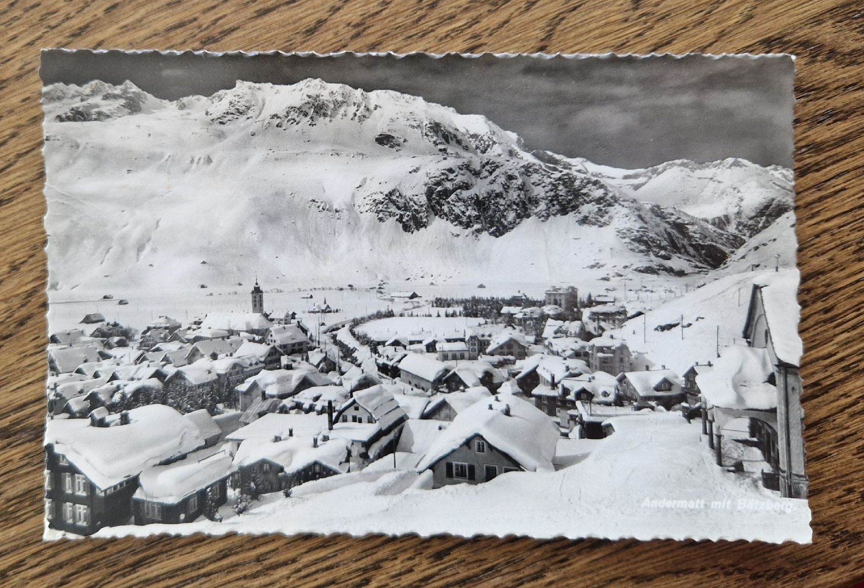 Cartoline postali: Andermatt im Winter 1948 – Usato da Ebikon venduto da Donar50