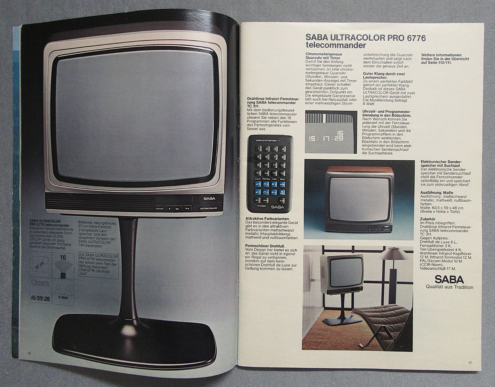 Zeitschriften & Magazine: SABA Gesamtprogramm 78/79 - Magazin mit SABA Geräten – Gebraucht aus Auenstein von Padabimbim 2