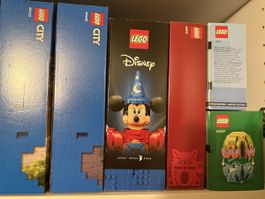 LEGO City und Disney Sets, ungeoeffnet