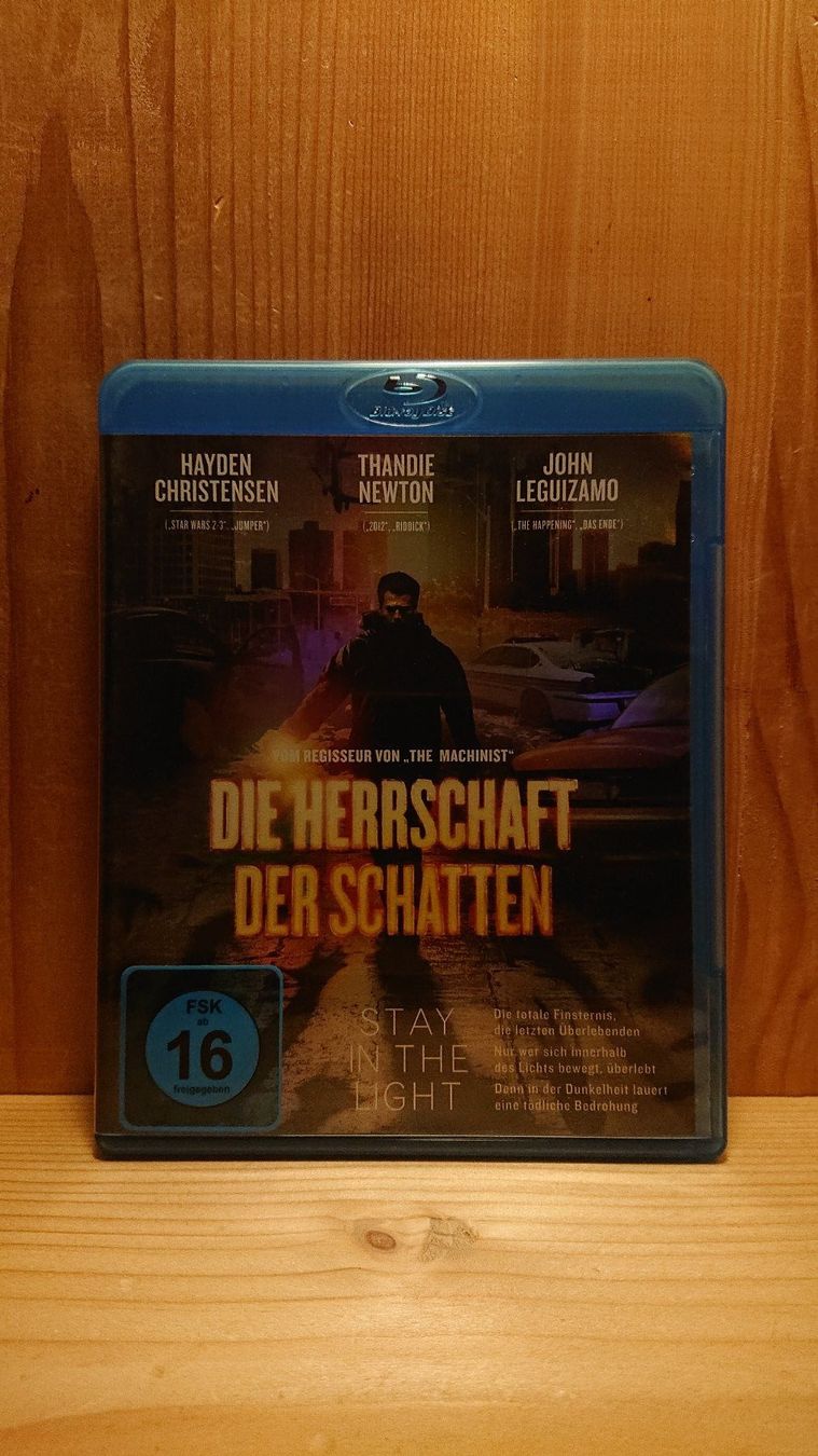 Tutti i DVDs: DIE HERRSCHAFT DER SCHATTEN Blu-Ray mit Hayden Christensen – Usato da Wilderswil venduto da Exebub