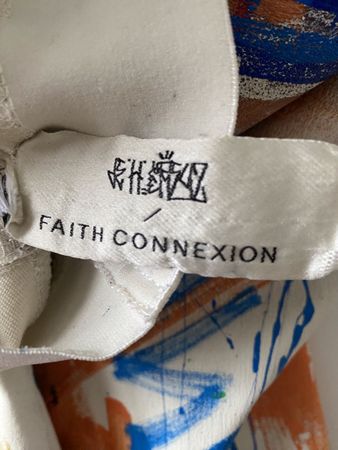 Faith Connexion Hose Graffiti Leder Grösse 40 (36)