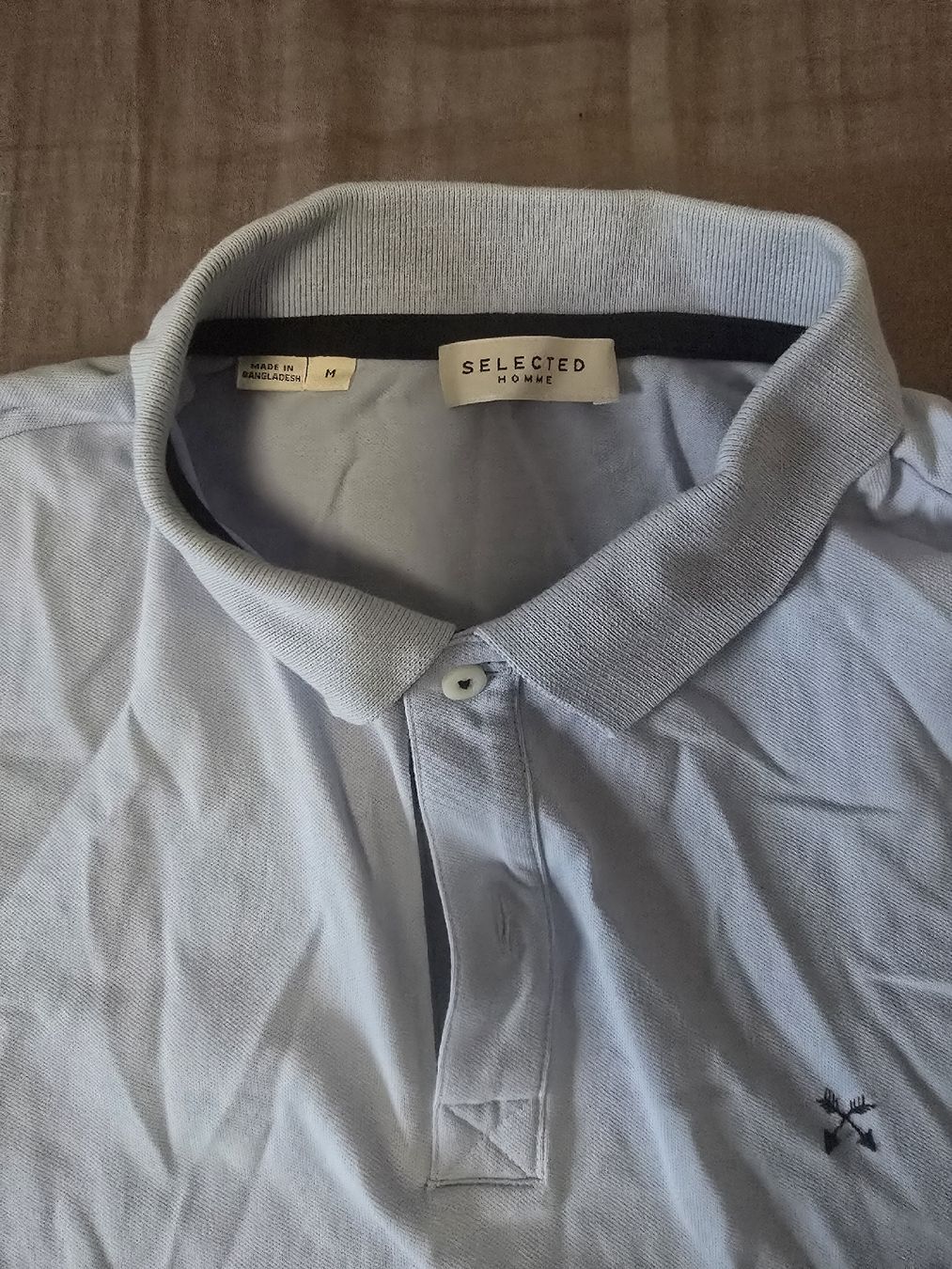 Magliette Polo: Polo Selected Homme bleu clair, taille M – Usato da Mont-sur-Lausanne venduto da Didinho 1