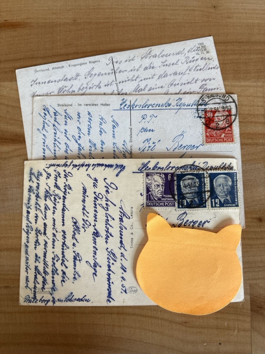 Cartoline postali: 3 AK von Stralsund – Usato da Rümlang venduto da Kartenpost1 1