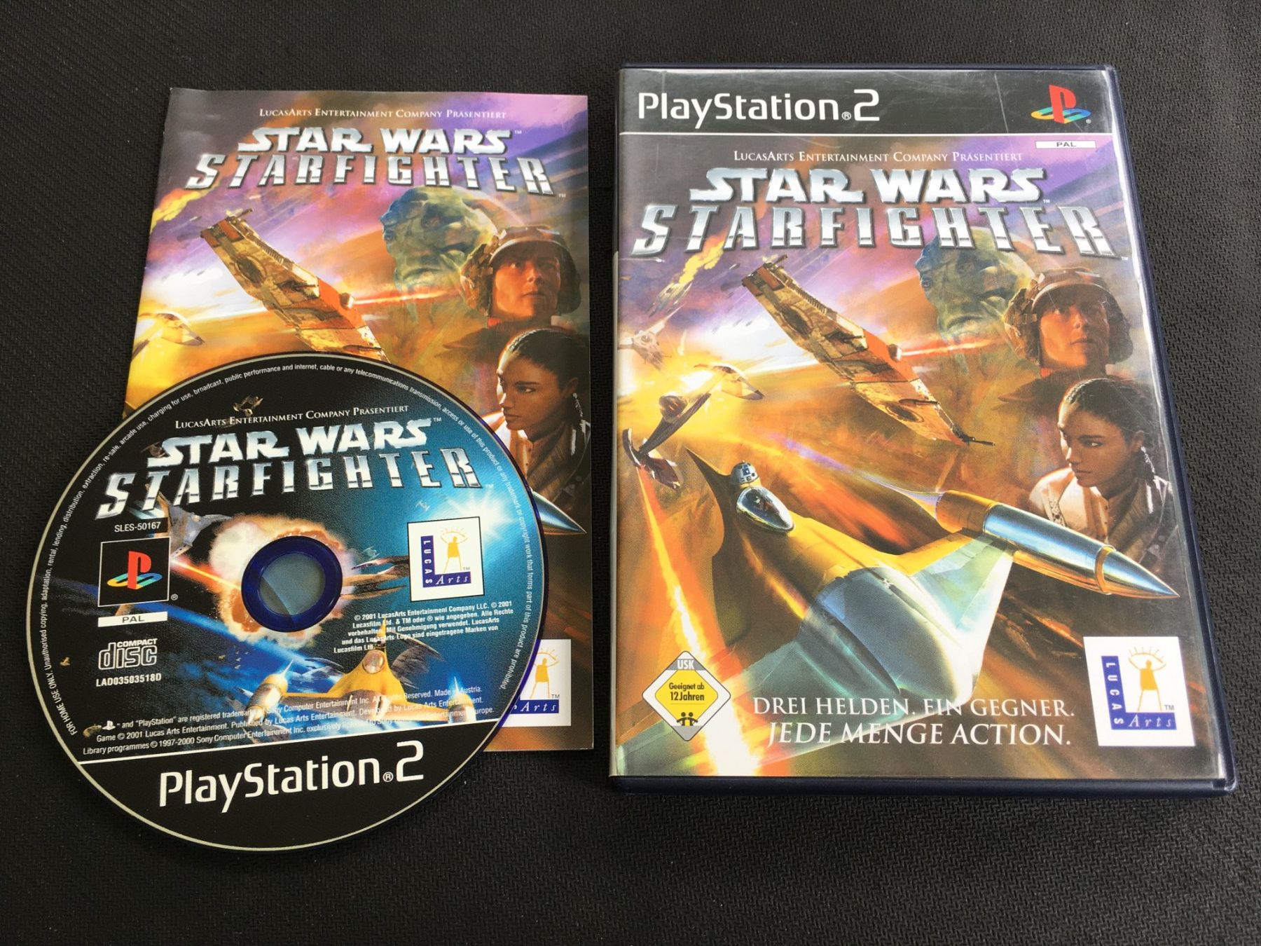Sony Giochi: Star Wars Starfighter - PS2 Playstation 2 – Usato da St.Gallen venduto da sjosjo