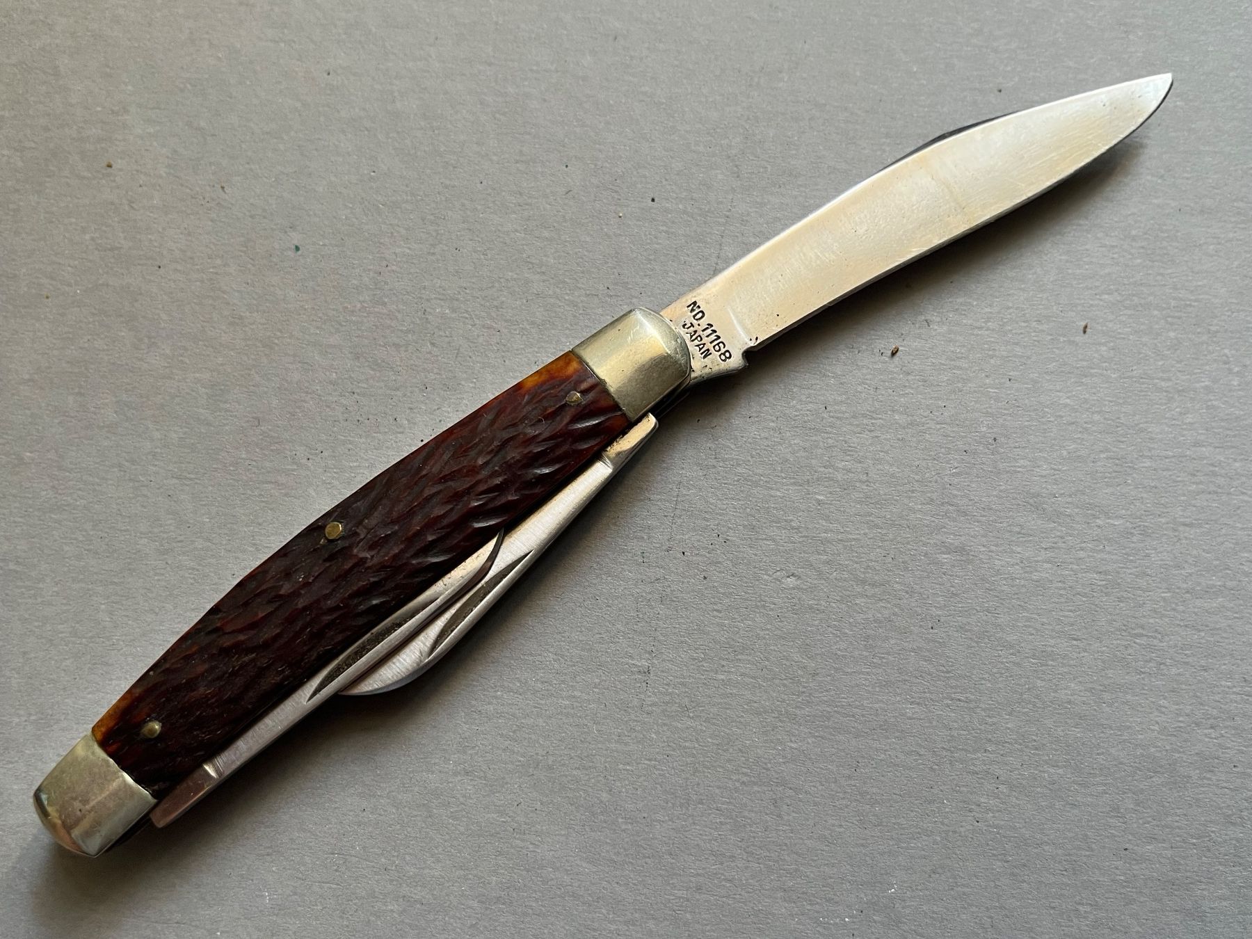 Couteaux de poche: Sackmesser 98 mm Handmade Japan - Molybdän-Klinge – D'occasion à Zürich par FV.vintage 4