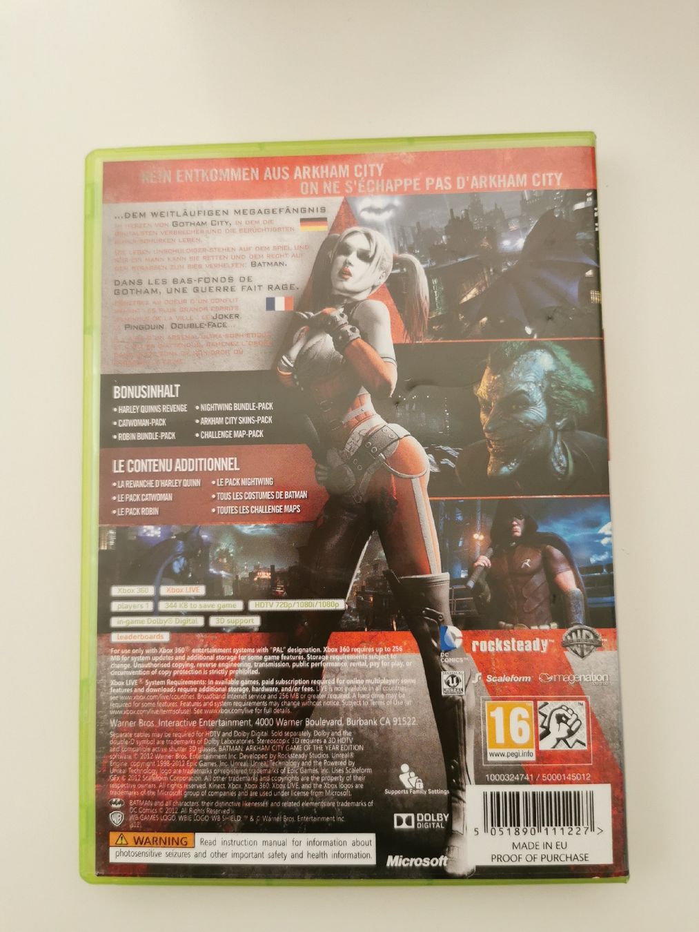 Microsoft Giochi: Batman  – Usato da seigneux venduto da Boyo12 1