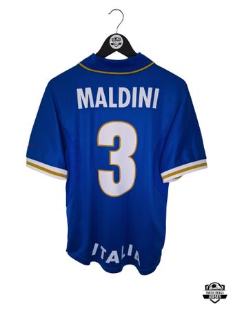 MALDINI #3 Original Italy 1996-97 Home Trikot