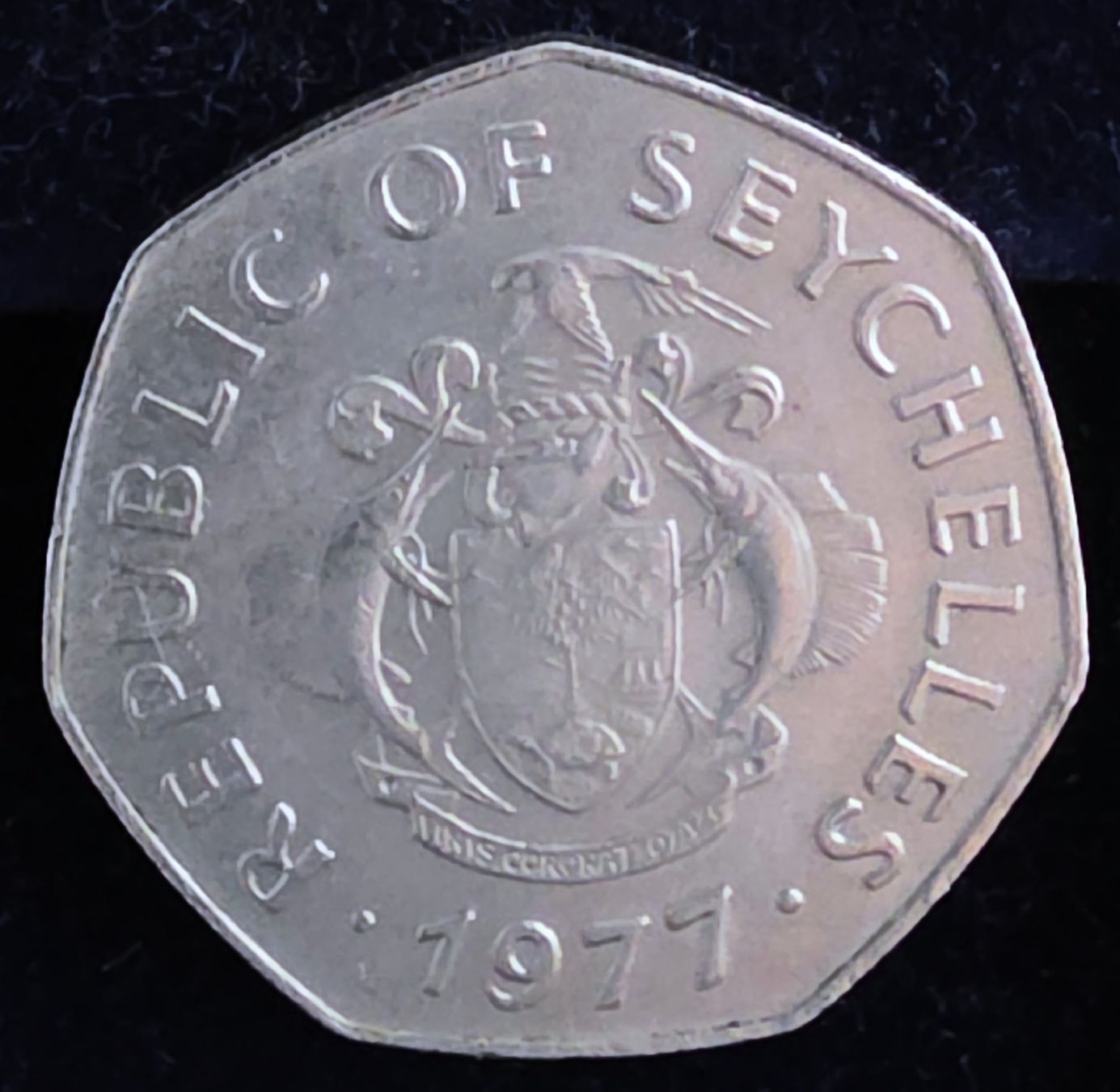 Toutes les monnaies: SEYCHELLEN 5 RUPEES 1977 – D'occasion à winterthur par CoinPassion 1