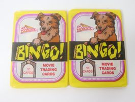 2x Bingo Trading Cards Booster 1991