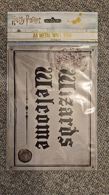 Insegne: Harry Potter Blechschild - Wizards Welcome – Usato da Liebefeld venduto da la_mish