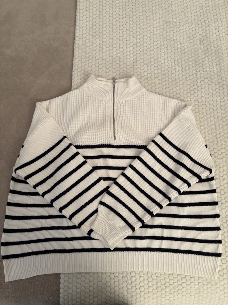 Mango Gilet & Giacche senza maniche: gilet à rayures - Mango - taille M – Usato da Lausanne venduto da ary_t6x7