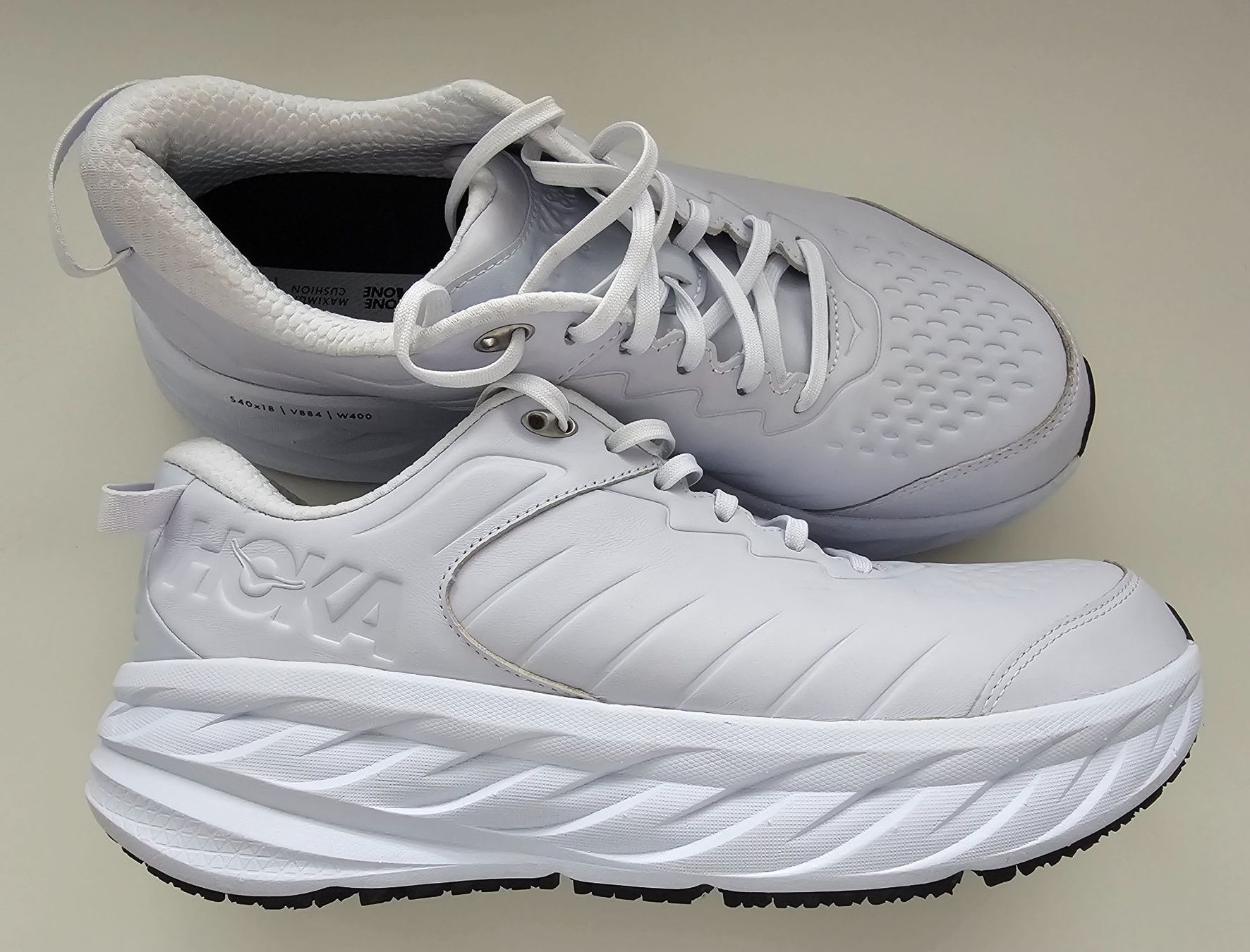 Scarpe da uomo: Hoka Bondi SR 46 2/3 Leder – Nuovo (secondo la descrizione) da Rickenbach LU venduto da Totoro14 3
