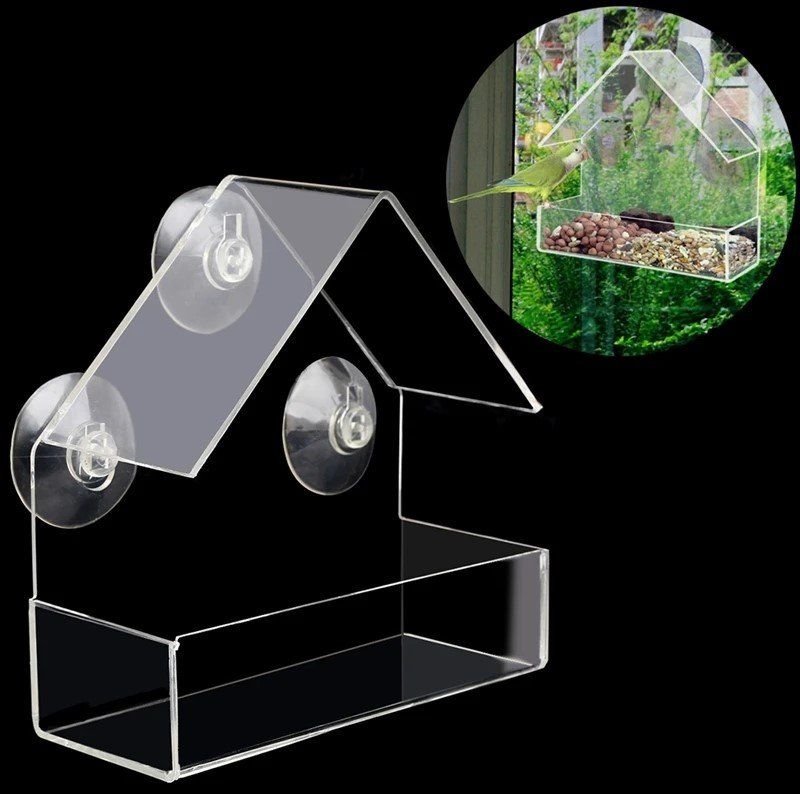 Vogelhäuser: Fenster Wild vogel Feeder – Neu und originalverpackt aus Uerkheim von Kaufoption 2