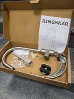 IKEA RINGSKÄR Küchenarmatur Edelstahlfarben neuwertig