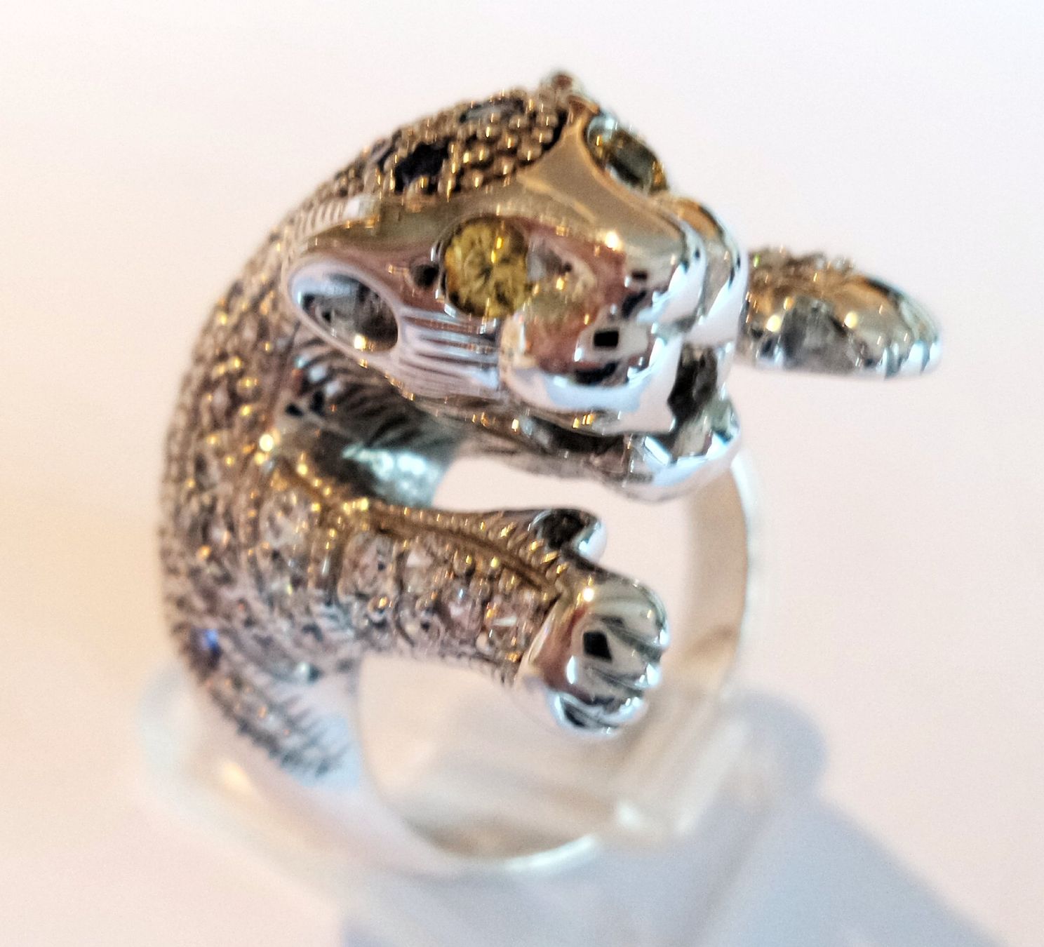 Anelli: Panther Design Ring – Nuovo (secondo la descrizione) da Zürich venduto da adriben 5