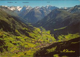 1983 AK Klosters mit Silvrettagruppe