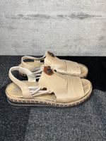 Rieker Sandalen golden Damen Grösse 39