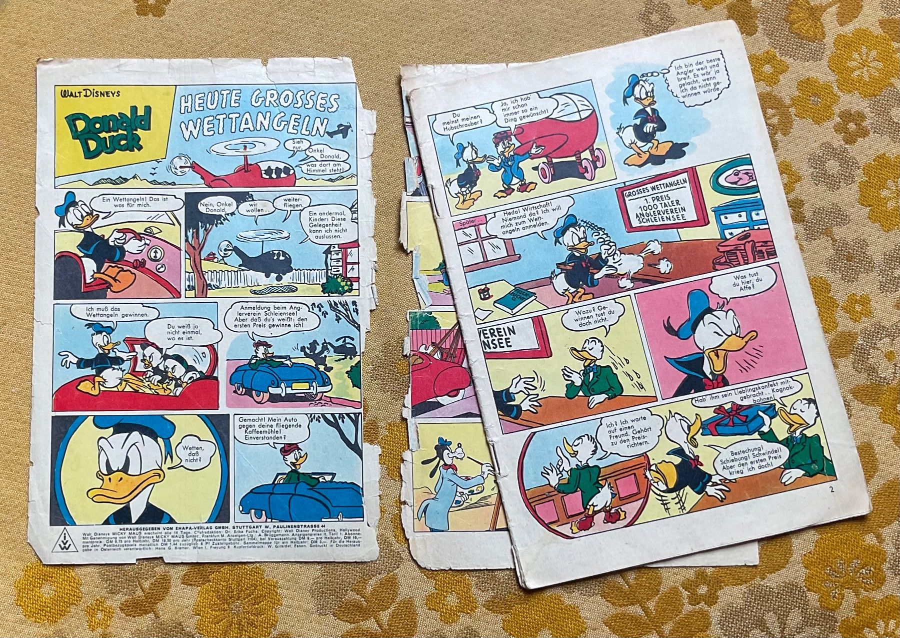 Fumetti: Micky Maus Heft Nr 22 von 1957 – Difettoso da Endingen venduto da nathan05 1