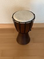 Djembe Trommel, Handtrommel, 30 cm hoch, 18 cm Durchmesser