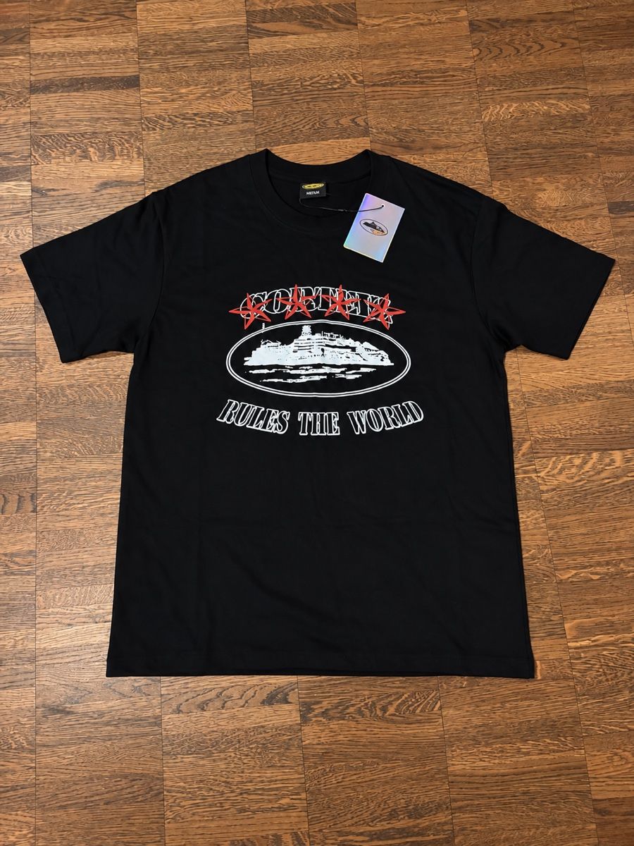 T-shirt: Corteiz Shirt Schwarz – Nuovo e nell'imballaggio originale da Winterthur venduto da Laurin1