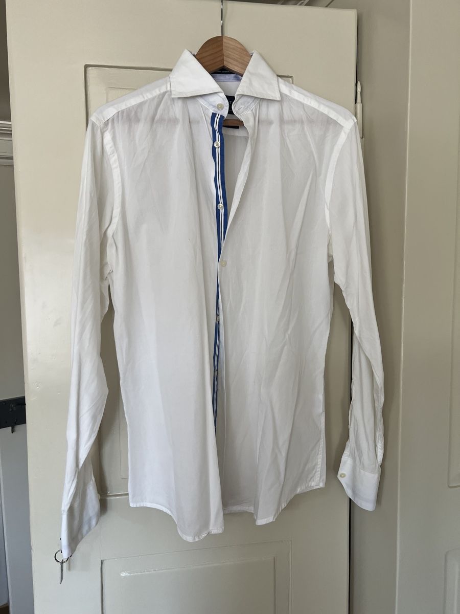 Hackett Camicie: Hackett London Hemd, Grösse 40, Slim Fit – Usato da Zürich venduto da Phoebeli