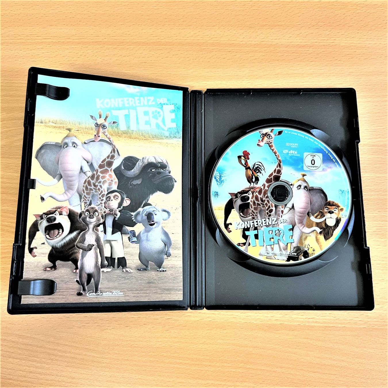 Tutti i DVDs: DVD - Konferenz der Tiere – Usato da Amlikon-Bissegg venduto da allerlei-versand 1