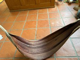 Grosses Bananenblatt getrocknet
