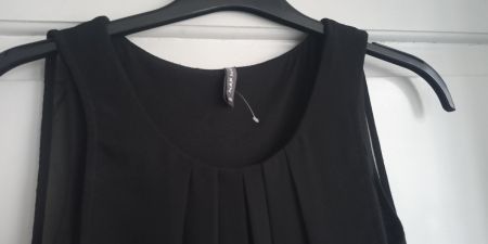 NEU NafNaf Kleid mit Tülle das kleine Schwarze XS S zu Nile