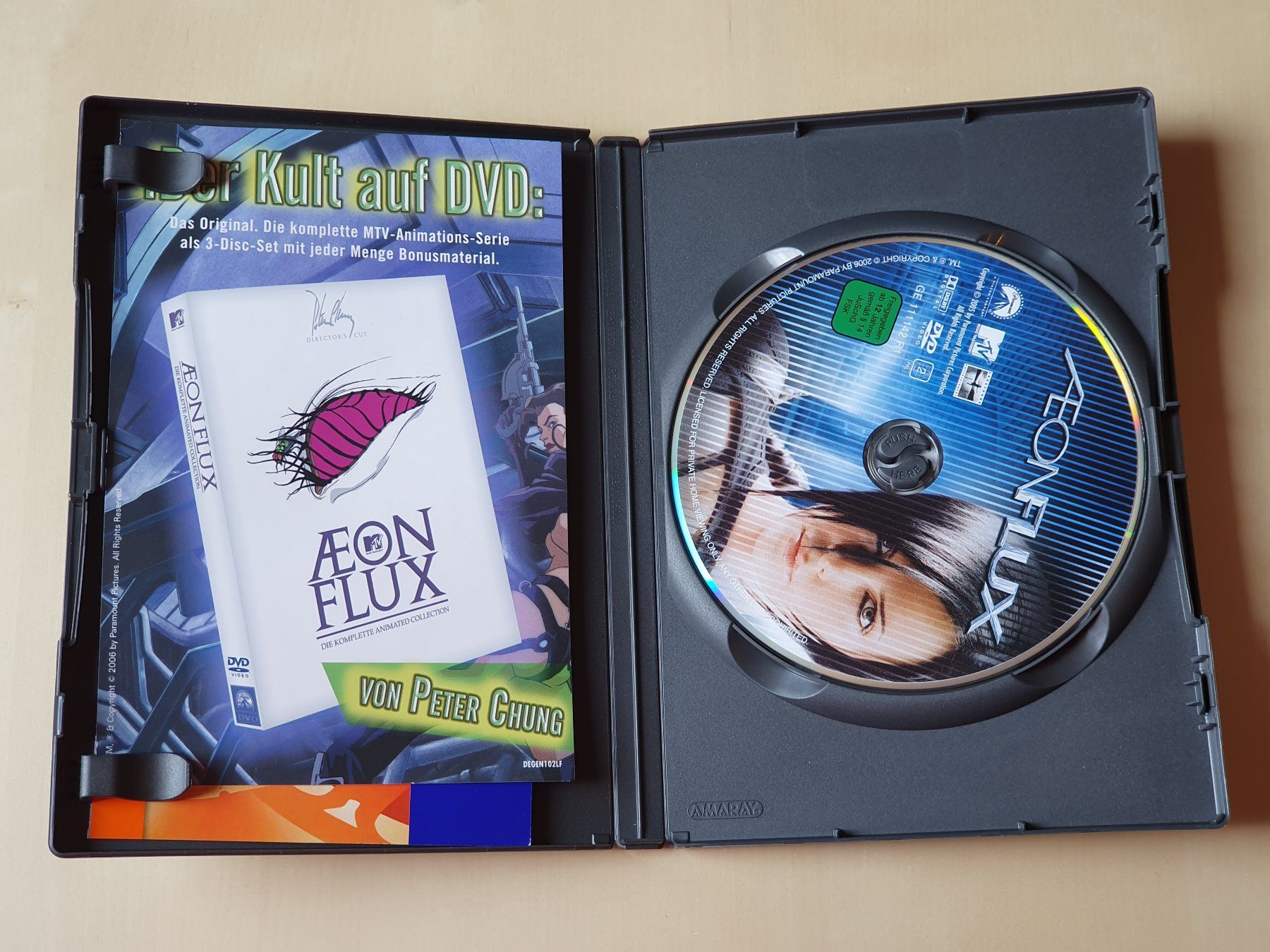Tutti i DVDs: Aeon Flux – Usato da Stansstad venduto da collectorsshop 2